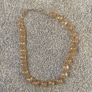 Stella & Dot peach necklace